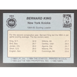 1984-85 BERNARD KING Star SCORING LEADER 284