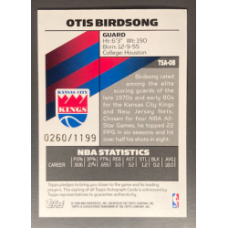 2008-09 OTIS BIRDSONG Topps SignaturesTSA-OB 260/1199