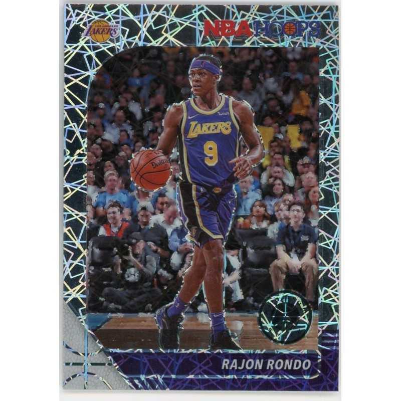 RAJON RONDO 2019-20 HOOPS PREMIUM STOCK PRIZMS SILVER LASER