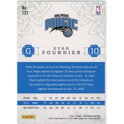 EVAN FOURNIER 2016-17 PANINI EXCALIBUR LORD