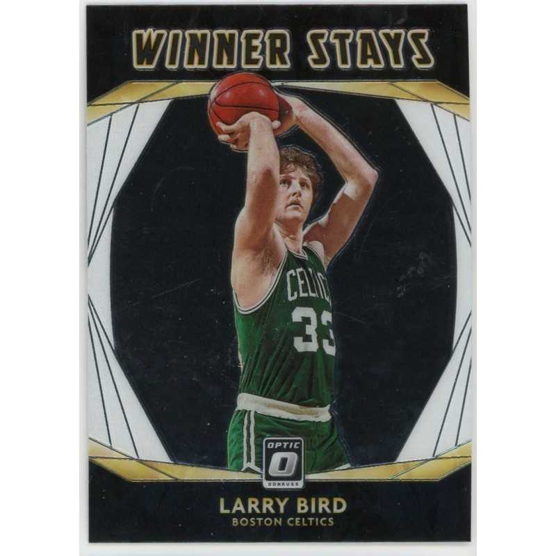 LARRY BIRD 2020-21 DONRUSS OPTIC WINNER STAYS