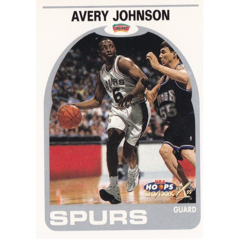 AVERY JOHNSON 1999-00 SKYBOX NBA HOOPS DECADE