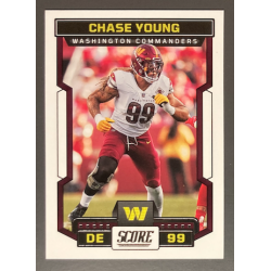 CHASE YOUNG 2023 PANINI SCORE NFL