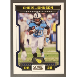 CHRIS JOHNSON 2023 PANINI SCORE NFL