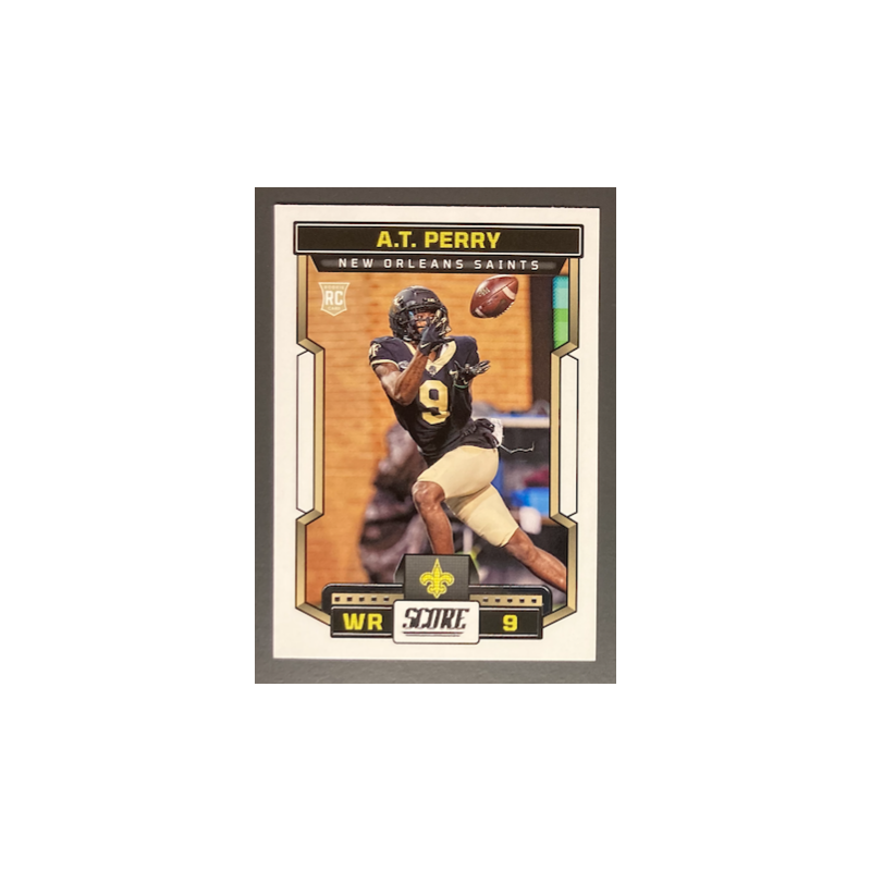 A.T. PERRY 2023 PANINI SCORE ROOKIE NFL