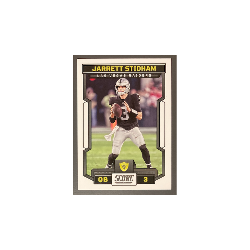 JARRETT STIDHAM 2023 PANINI SCORE NFL