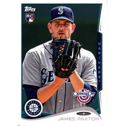 JAMES PAXTON 2014 TOPPS OPENING DAY ROOKIE