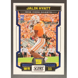 JALIN HYATT 2023 PANINI SCORE ROOKIE NFL