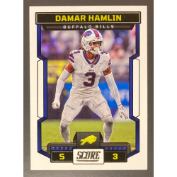 DAMAR HAMLIN 2023 PANINI SCORE NFL