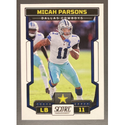 MICAH PARSONS 2023 PANINI SCORE NFL