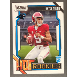 BRYCE YOUNG 2023 PANINI SCORE HOT ROOKIES NFL