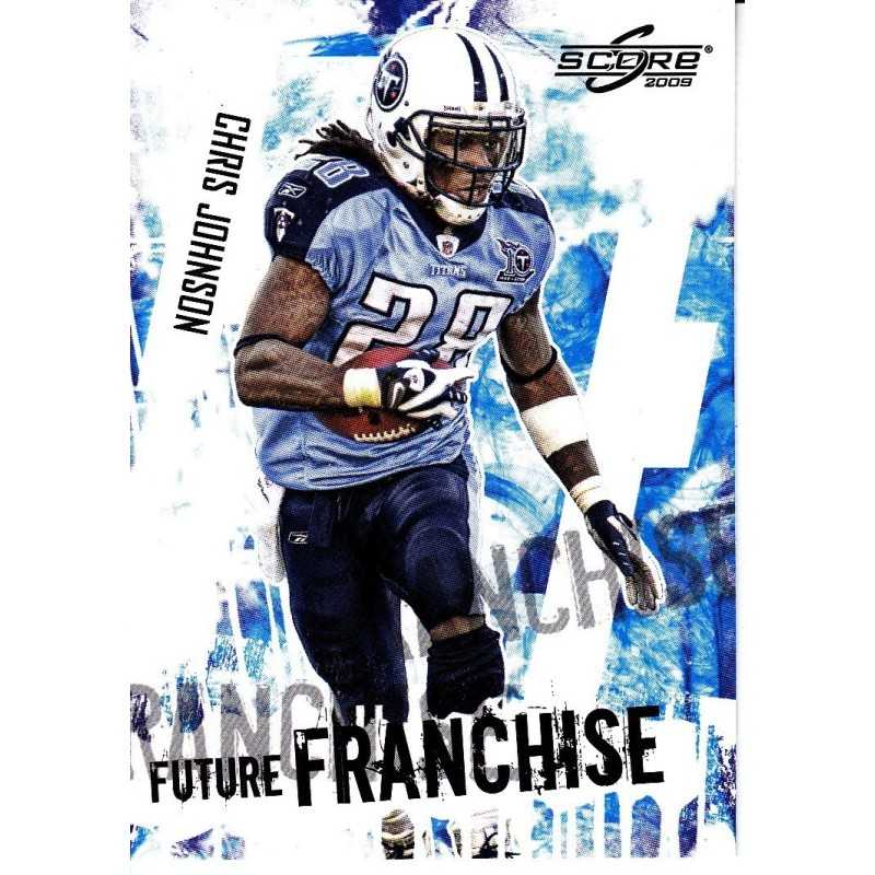 CHRIS JOHNSON 2009 SCORE " FUTURE FRANCHISE "