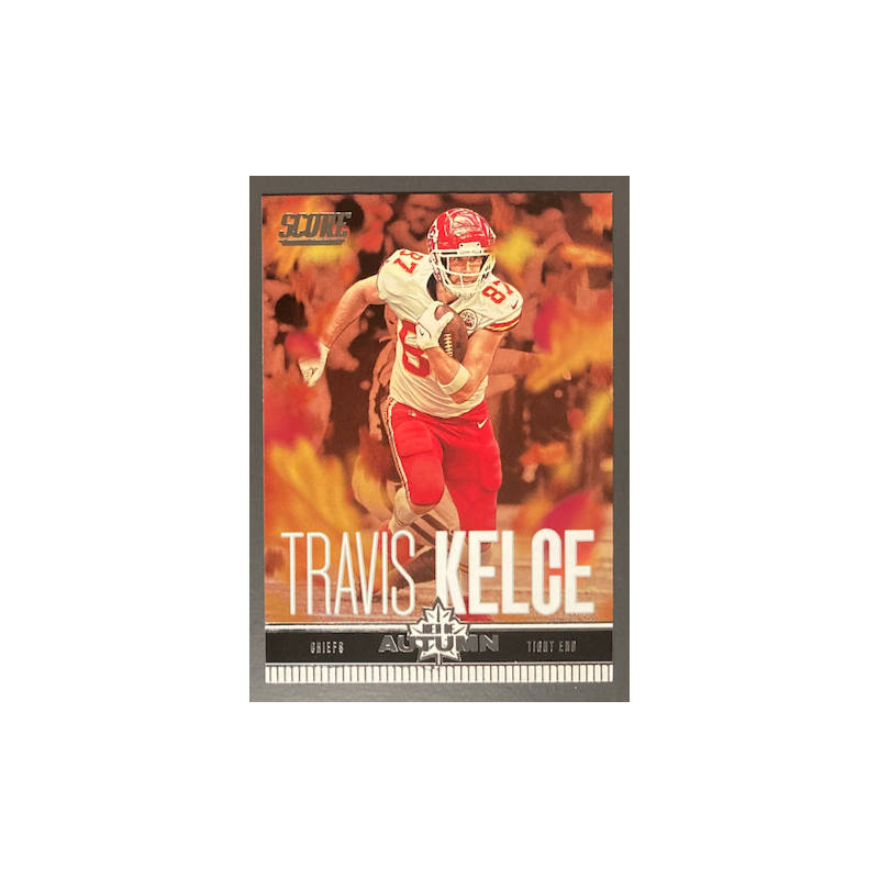 TRAVIS KELCE 2023 PANINI SCORE MEN OF AUTUMN NFL