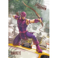 HAWKEYE 2017 FLEER ULTRA MARVEL SPIDER-MAN
