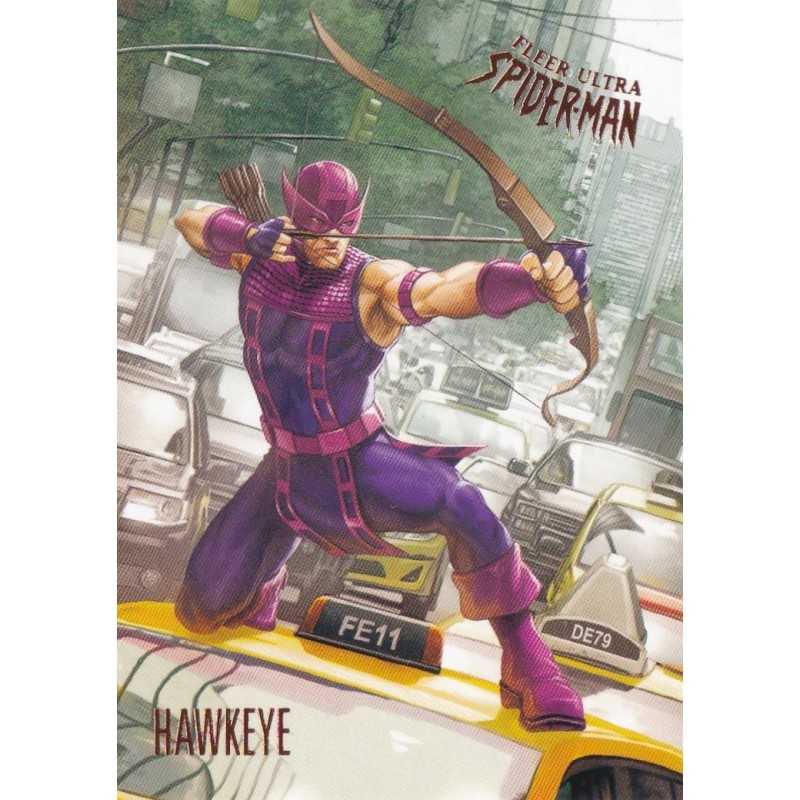 HAWKEYE 2017 FLEER ULTRA MARVEL SPIDER-MAN