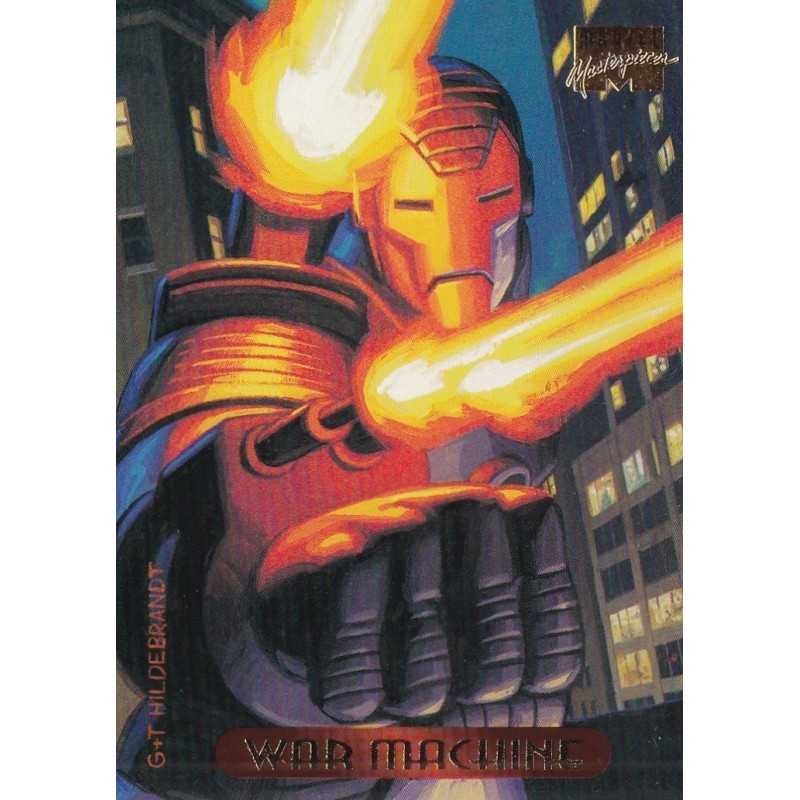 WAR MACHINE 1994 FLEER MARVEL MASTERPIECES