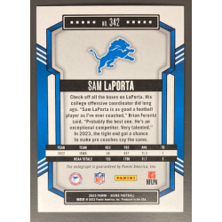 SAM LAPORTA 2023 PANINI...