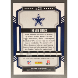 TREVON DIGGS 2023 PANINI...