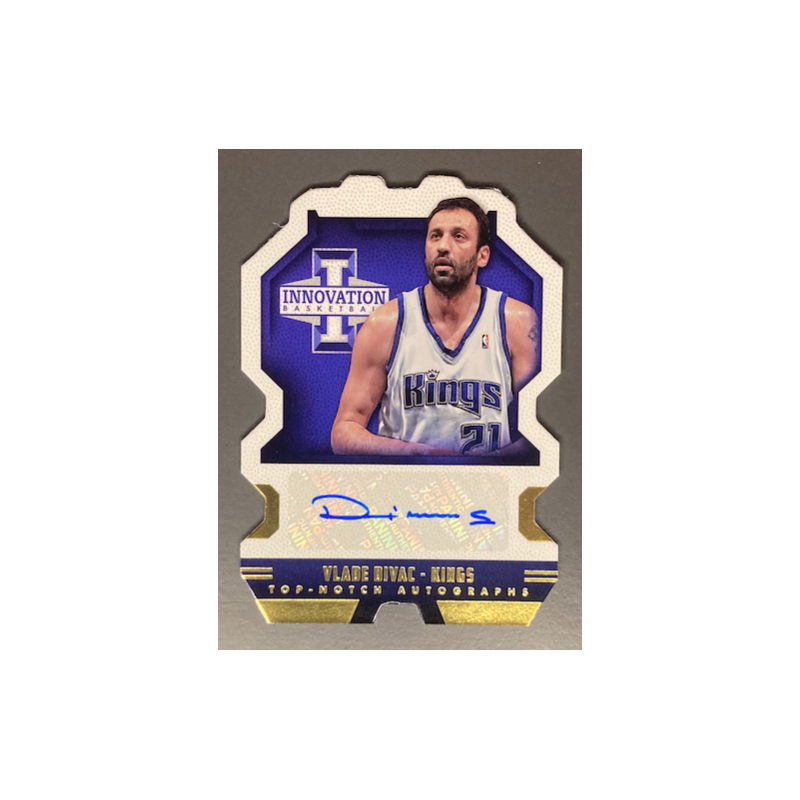 VLADE DIVAC 2013-14 panini Innovation Top Notch Autograph Gold 02/25