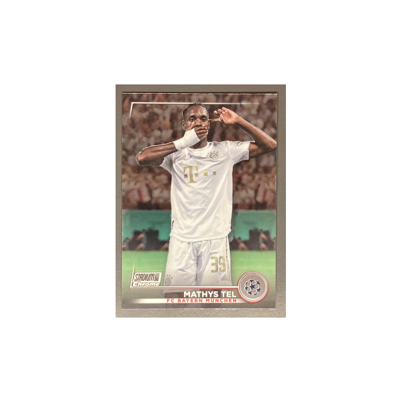 MATHYS TEL 2023 TOPPS STADIUM CLUB CHROME UEFA