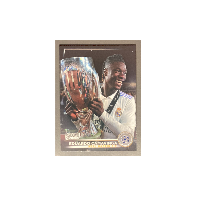 EDUARDO CAMAVINGA 2023 TOPPS STADIUM CLUB CHROME UEFA