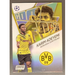 KARIM ADEYEMI 2023 TOPPS STADIUM CLUB CHROME UEFA GOAL FORCE