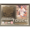 PAUL PIERCE 2013 Upper Deck All Time Greats “MOP” Kansas Personal Touch 2/4
