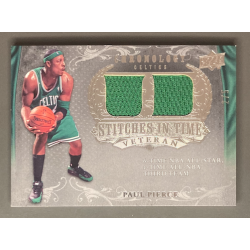 PAUL PIERCE 2007-08 Ud Chronology Stitches In Time Dual Jersey 2/5