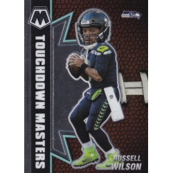 RUSSELL WILSON 2021 PANINI MOSAIC TOUCHDOWN MASTERS