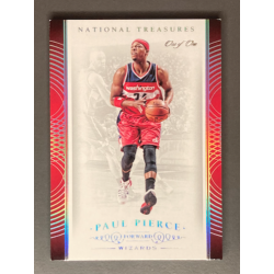 PAUL PIERCE 2014-15 Panini National Treasures Platinum 1/1