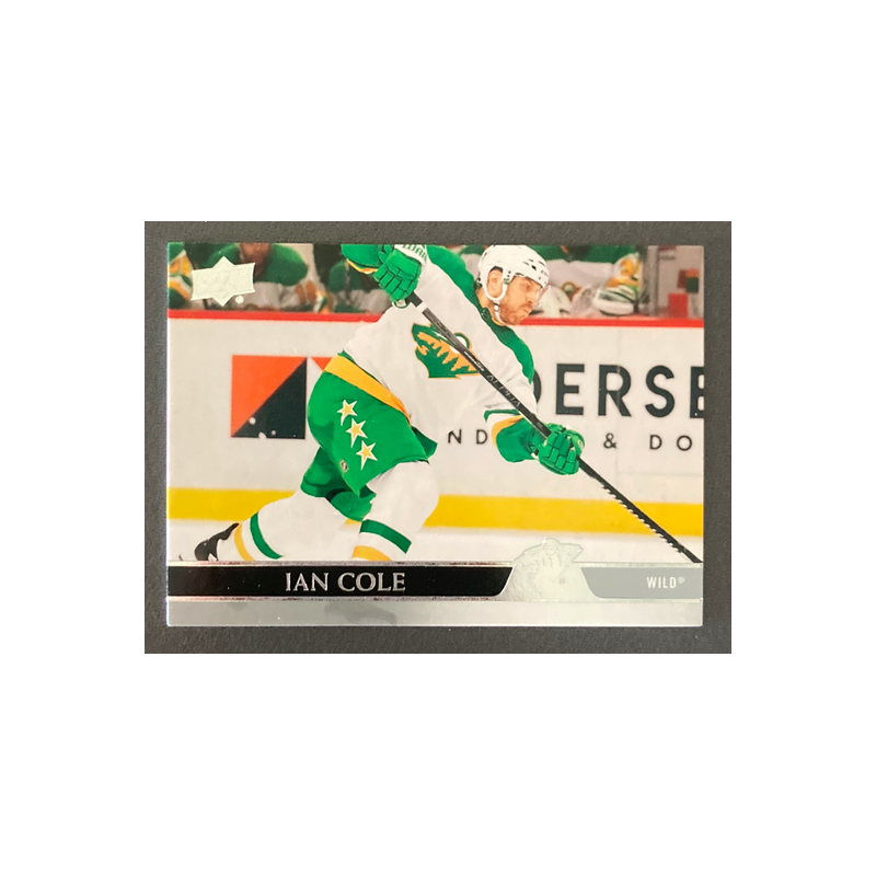 IAN COLE 2020-21 UPPER DECK EXTENDED SERIES