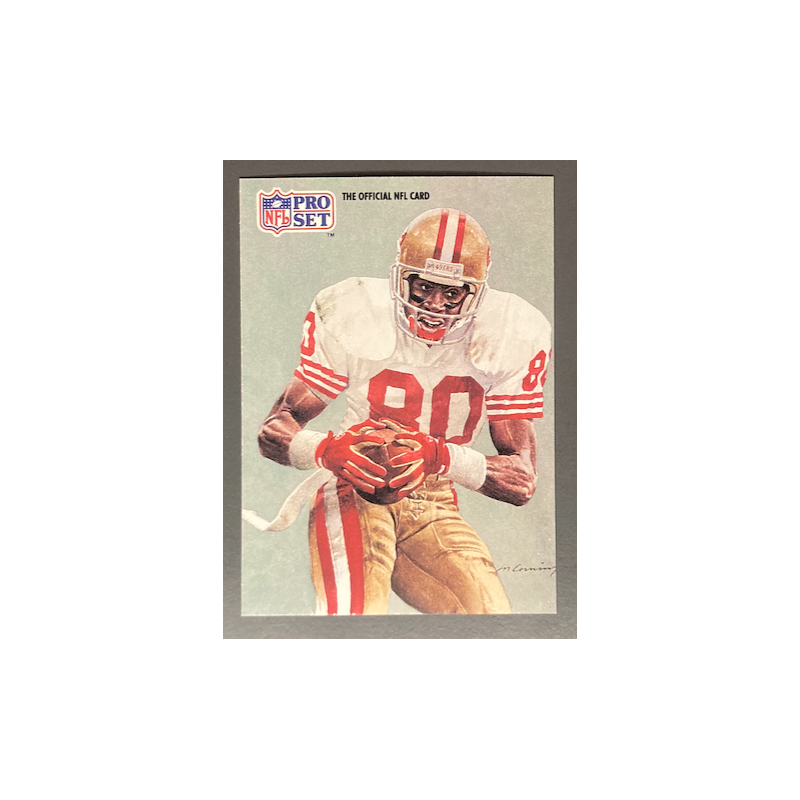 JERRY RICE 1991 Pro Set all -NFC team