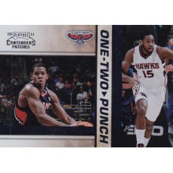 JOE JOHNSON - AL HORFORD 2010-11 PANINI PLAYOFF CONTENDERS ONE-TWO PUNCH
