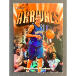 STEPHON MARBURY 1997-98 TOPPS Finest arrivals Refractor - 249