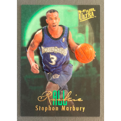 STEPHON MARBURY 1996-97 fleer Ultra All-Rookie - 10