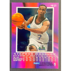 STEPHON MARBURY 1996-97 skybox E-X2000 Rookie - 42