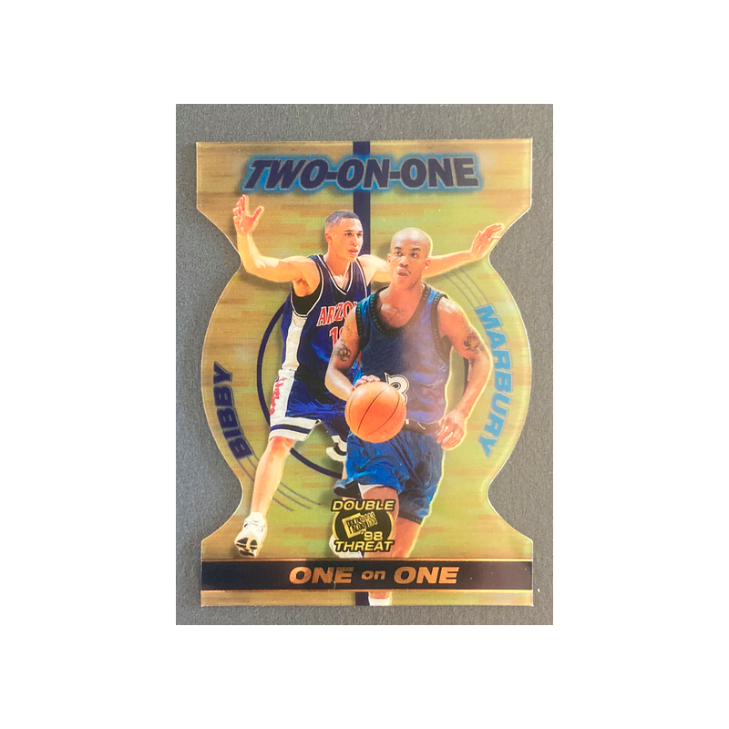 MARBURY / BIBBY 1998 Press Pass Double Threat Two-On-One - TO8