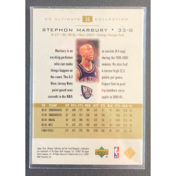 STEPHON MARBURY 2000-01 upper deck Ultimate Collection 066/750