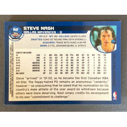 STEVE NASH 2002-03 Topps Chrome Refractor - 82