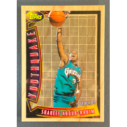 SHAREEF ABDUR-RAHIM 1996-97 Topps Youthquake - YQ11