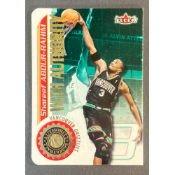 SHAREEF ABDUR-RAHIM 2000-01 Fleer Authority With Authority 198/999