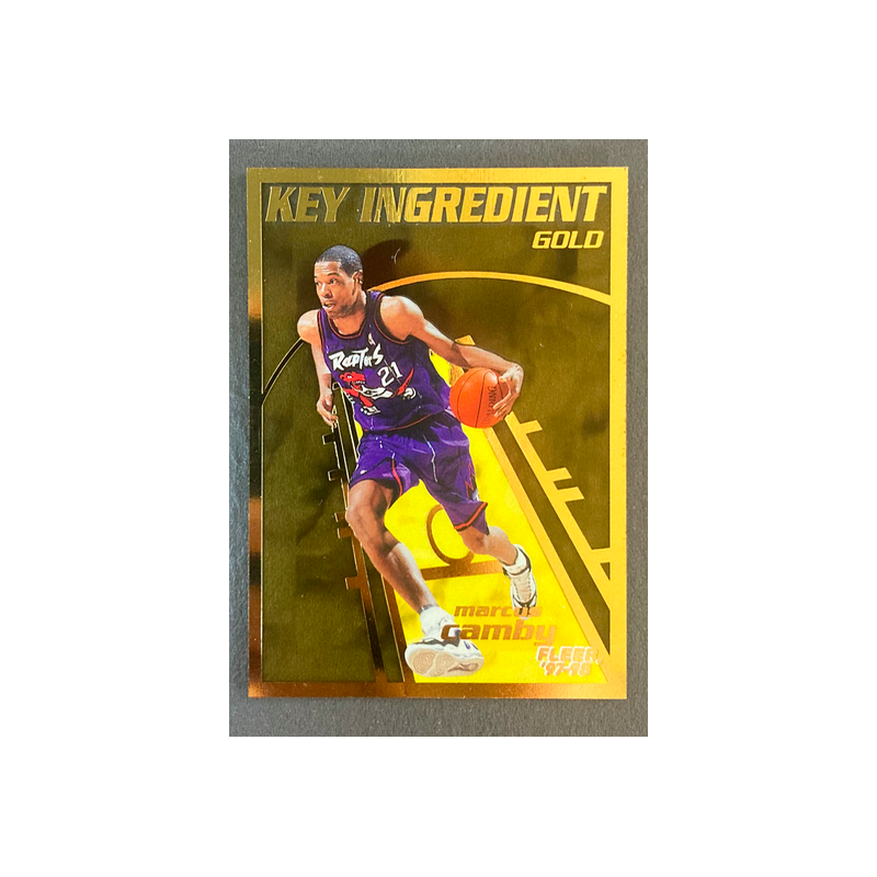 MARCUS CAMBY 1997-98 Fleer Key Ingredient Gold - 2