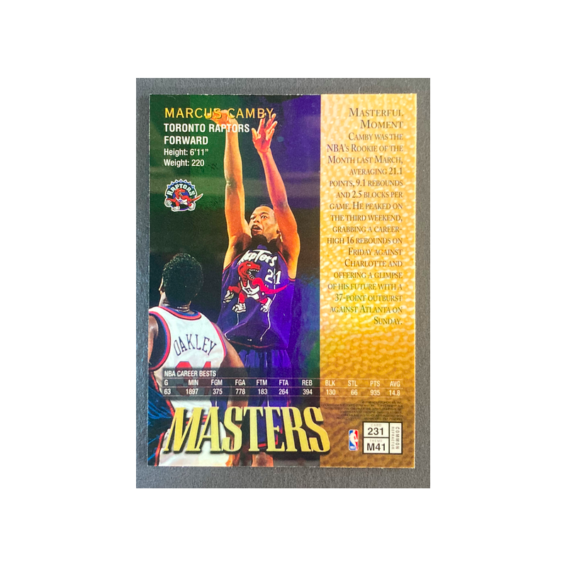 MARCUS CAMBY 1997-98 Finest Refractors - 231