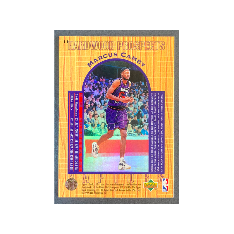 MARCUS CAMBY 1996-97 upper deck UD3 rookie - 11
