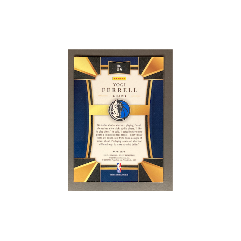 YOGI FERRELL 2017-18 Select Prizms Silver - 84