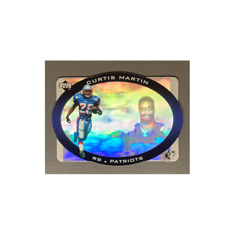 CURTIS MARTIN 1996 Upper deck SPx holo - 28