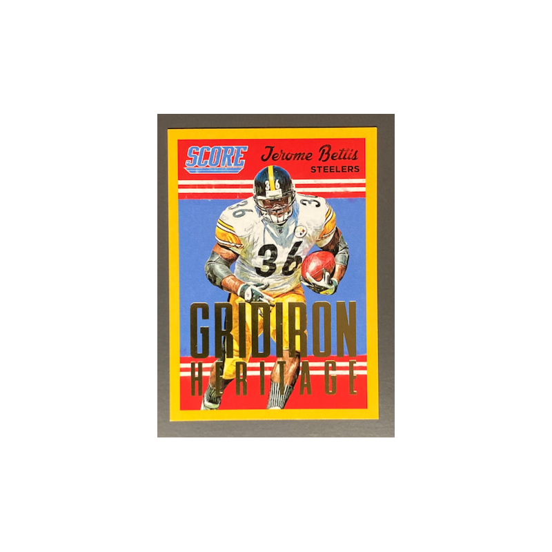 JEROME BETTIS 2015 Score Gridiron Heritage Gold - 21