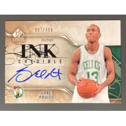 GABE PRUITT 2009-10 SP SIGNATURE EDITION INKCREDIBLE AUTO 087/499