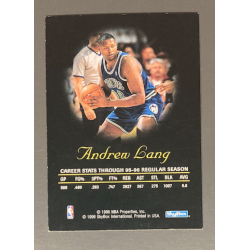ANDREW LANG 1996 SKYBOX AUTOGRAPHICS