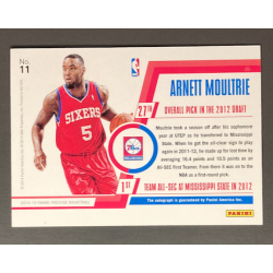 ARNETT MOULTRIE 2014-15 Prestige Plus Bonus Shots Autographs Green 2/5 - ex condition